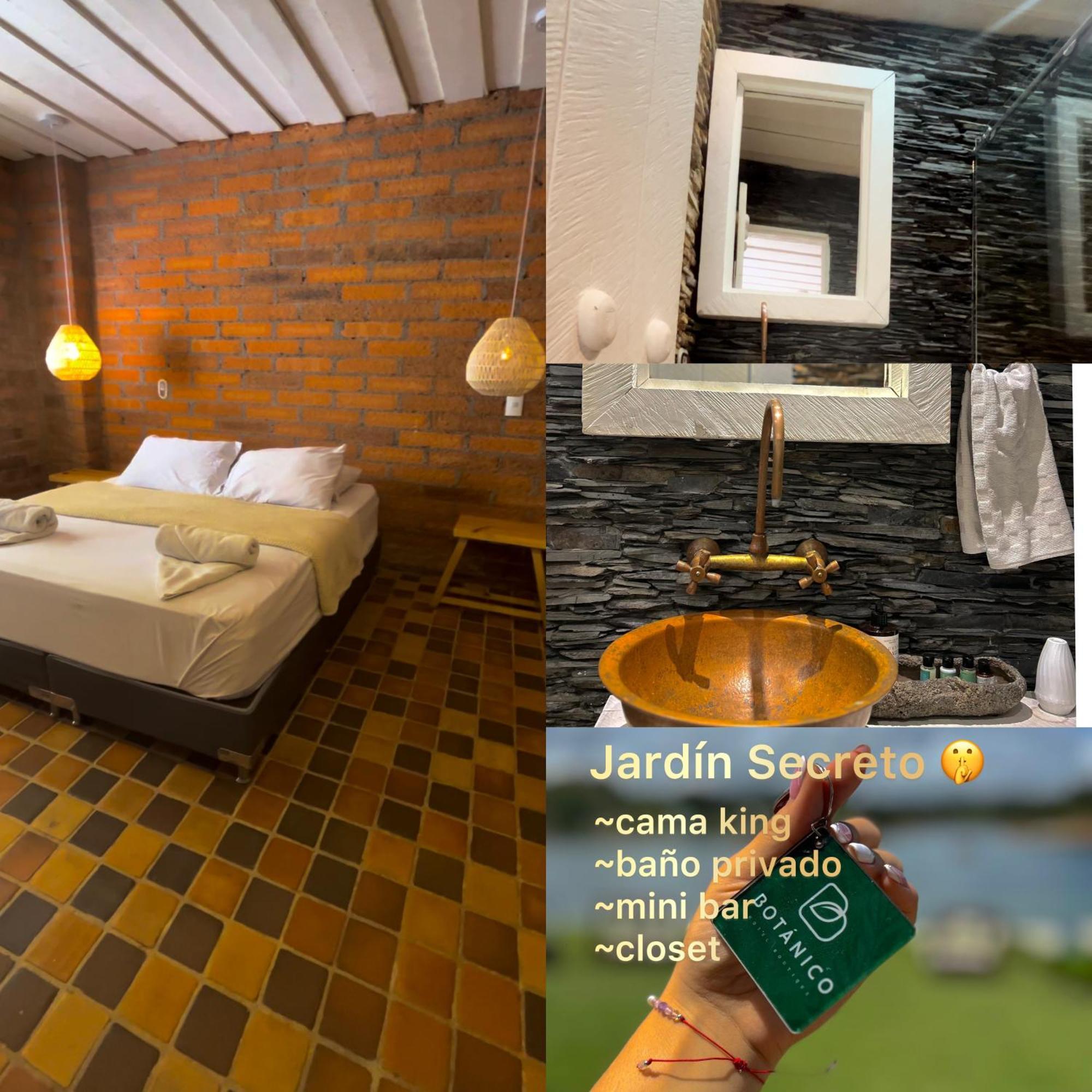 Botanico Hotel Boutique Guatape Эль-Пеньоль Экстерьер фото